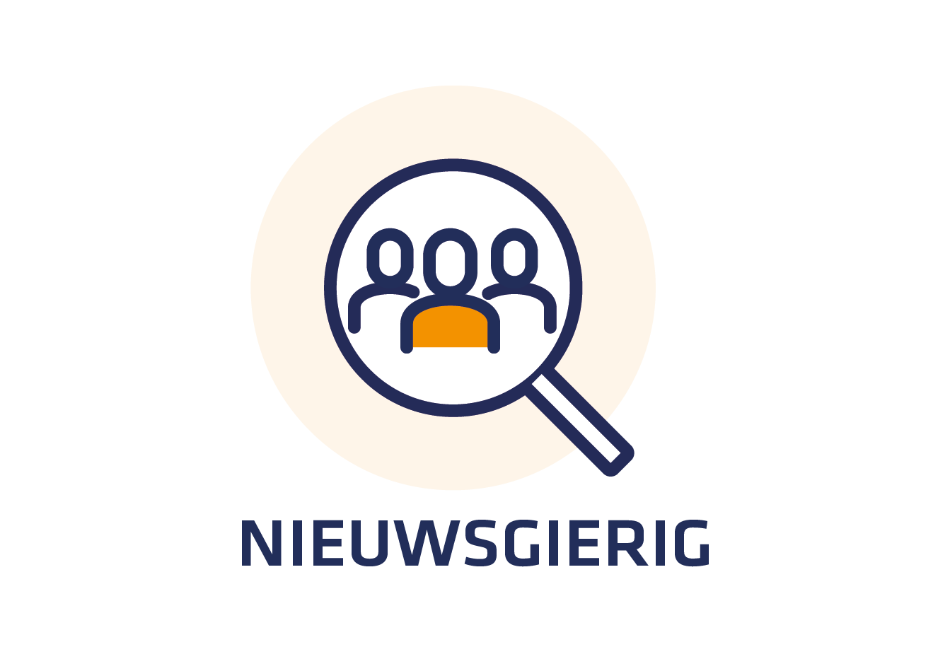 HBM Waardecreatie pictogram nieuwsgierig